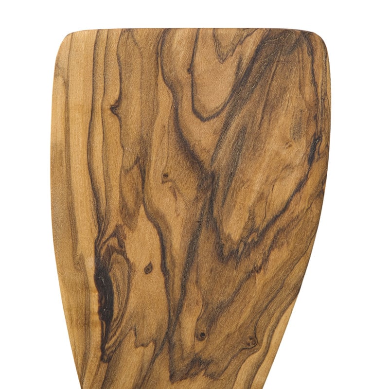 Spatel olijfhout - bruin - 30 cm