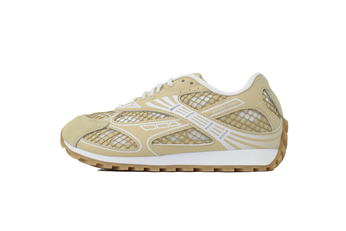 Bottega Veneta Orbit Sneakers Beige