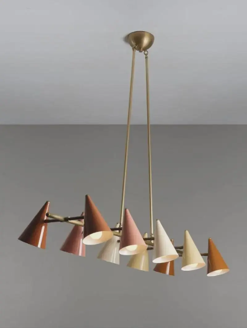 Flotilla 10-Arm Chandelier, Modern Luxury Pendant Light, Large Sculptural Ceiling Fixture, Contemporary Designer Lighting