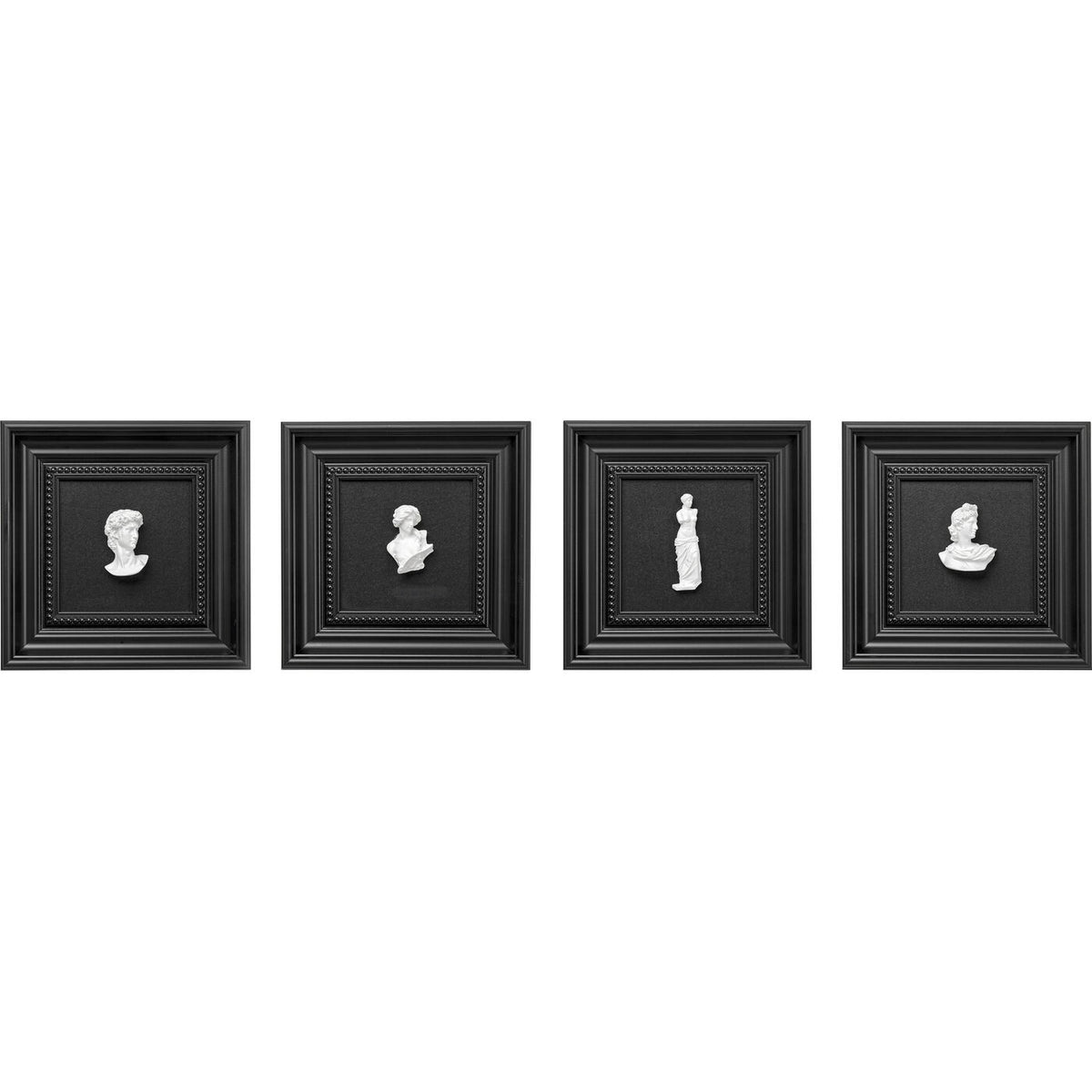Kare Design Schilderij borst (4/set)