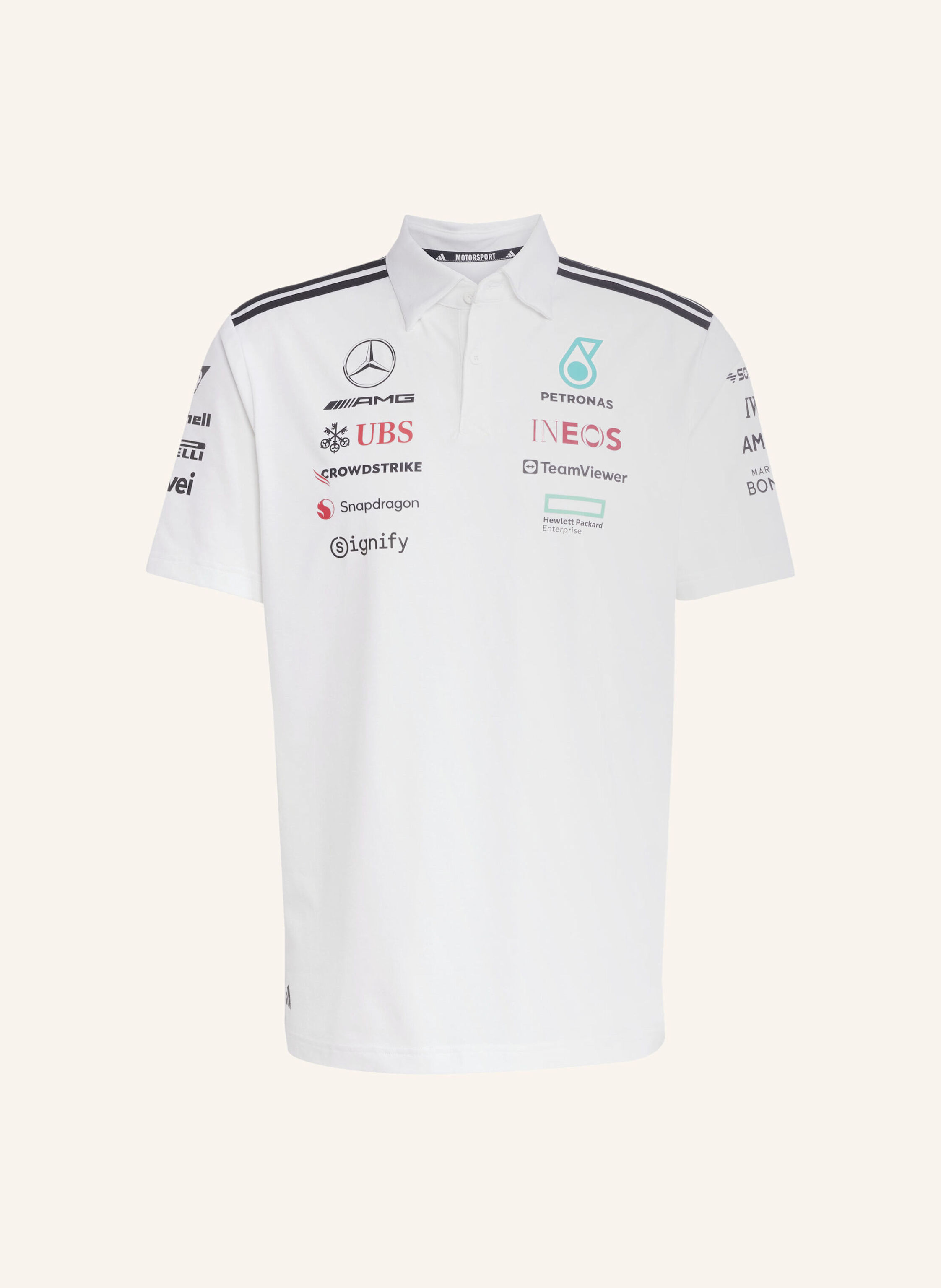 adidas MERCEDES - AMG PETRONAS FORMULA ONE TEAM POLOSHIRT