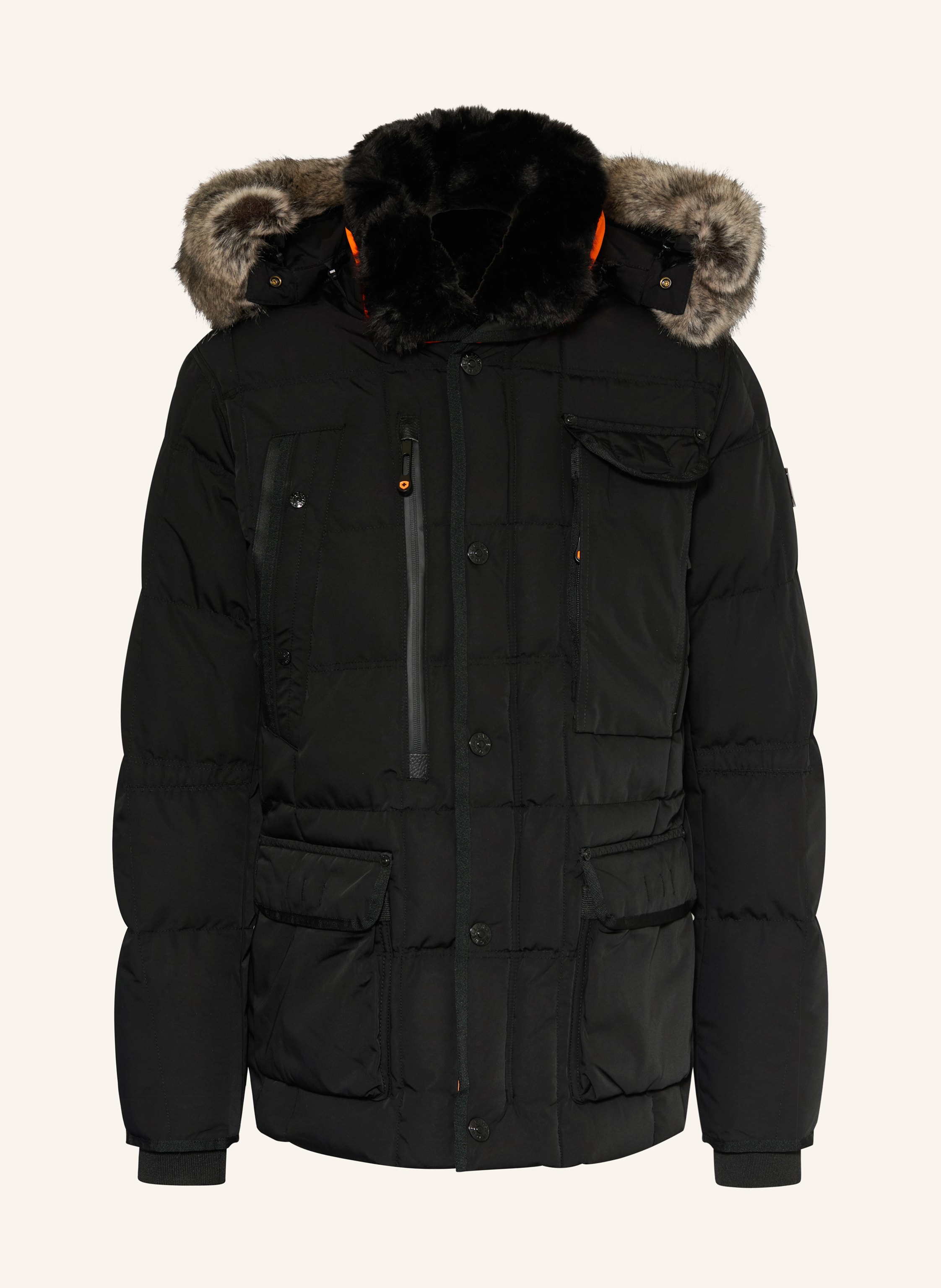 WELLENSTEYN Steppjacke MARVELLOUS mit Kunstpelz und SORONA® AURA-Isolierung