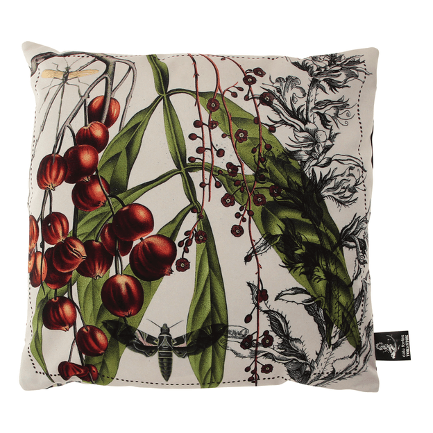 ALMOFADA 44 CM X 44 CM NATUREZA BOTÂNICA