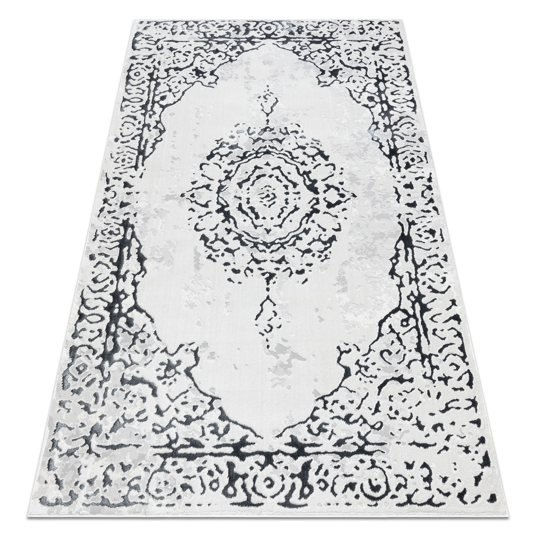 Dywan ALLURE 1961 Ornament, ramka - Strukturalny, stylowy, 80x150 cm