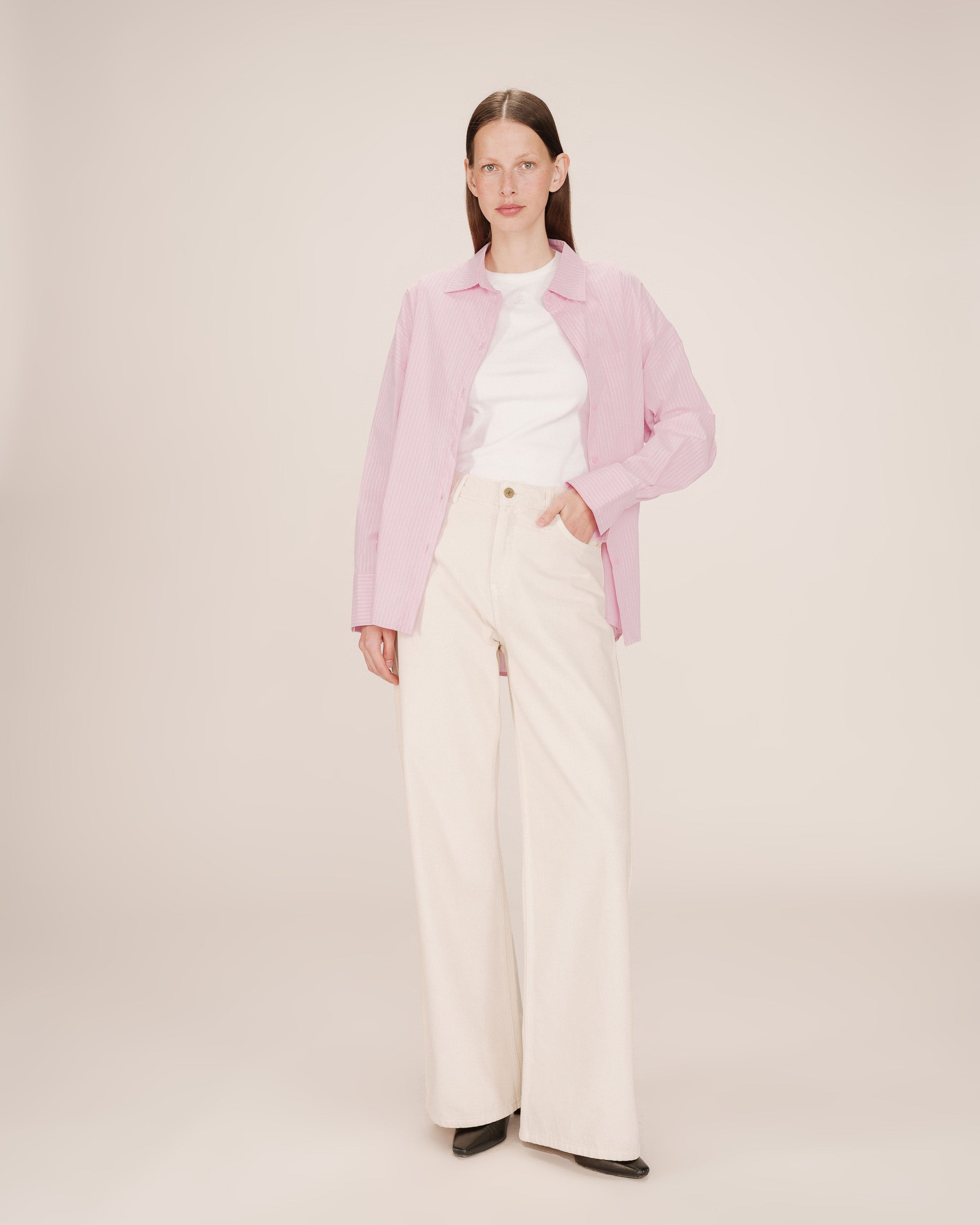Chemise rayee cristal rose Storm