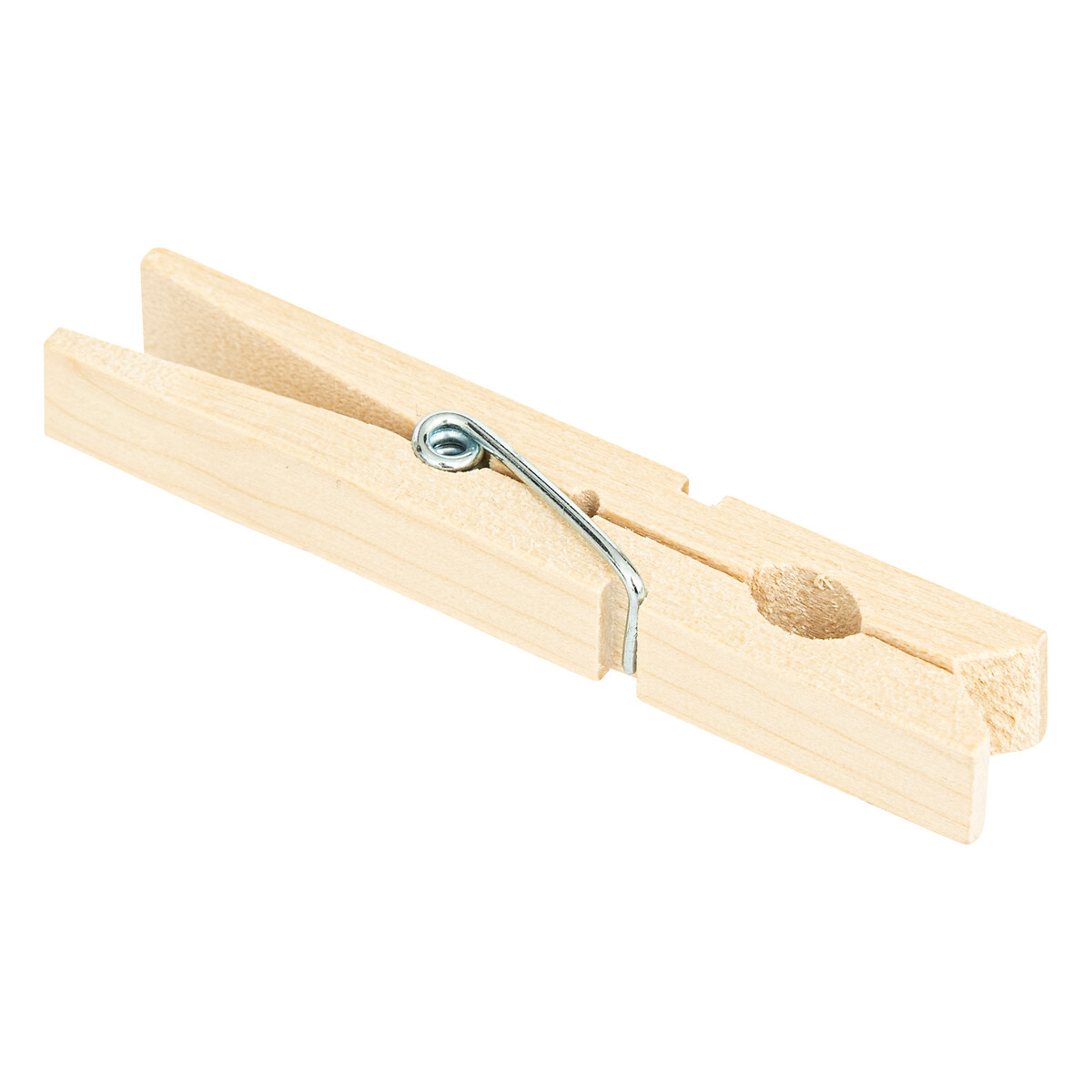 Conjunto De 96 Molas Em Madeira Para Roupa