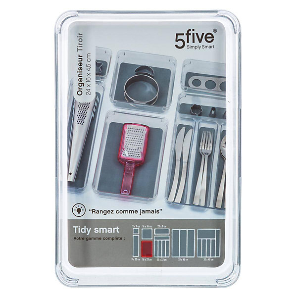Organiseur de tiroirs 24x16 cm Tidy Smart - 5Five