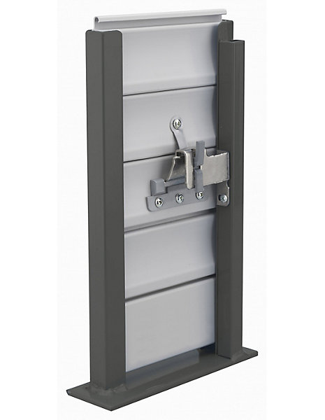 Ferme volet roulant, anti-soulèvement, inox, 67x71mm, 2 pièces - THIRARD