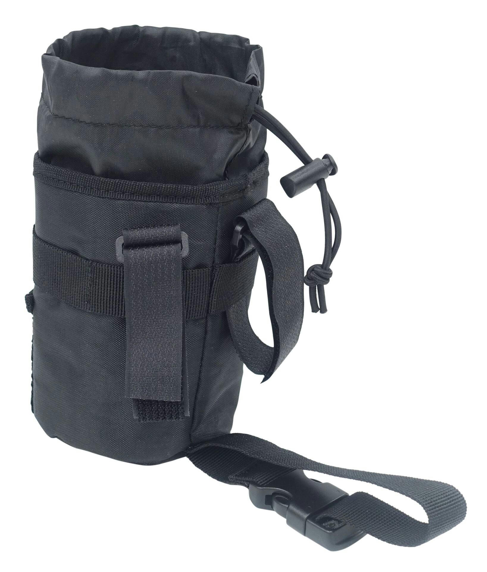 iZip Handlebar Water Bottle Bag, 1-L, Insulated, Black