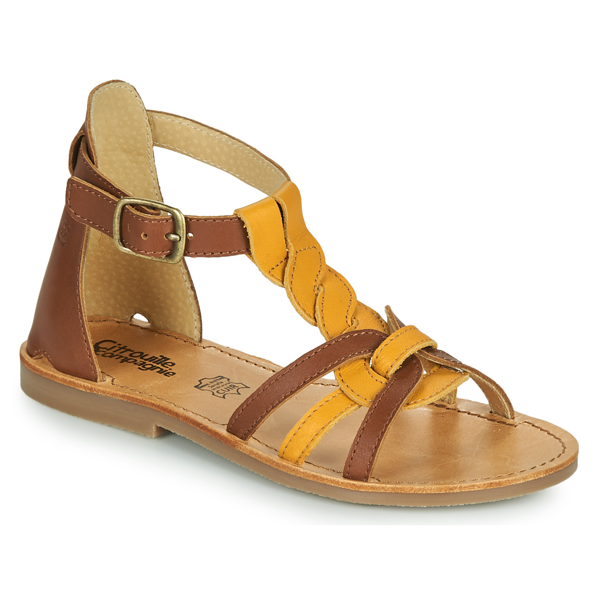 Citrouille et Compagnie - GITANOLO - Yellow / Camel