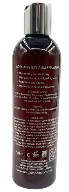 Morgan's Morgan's Bay Rum Shampoo 250ml