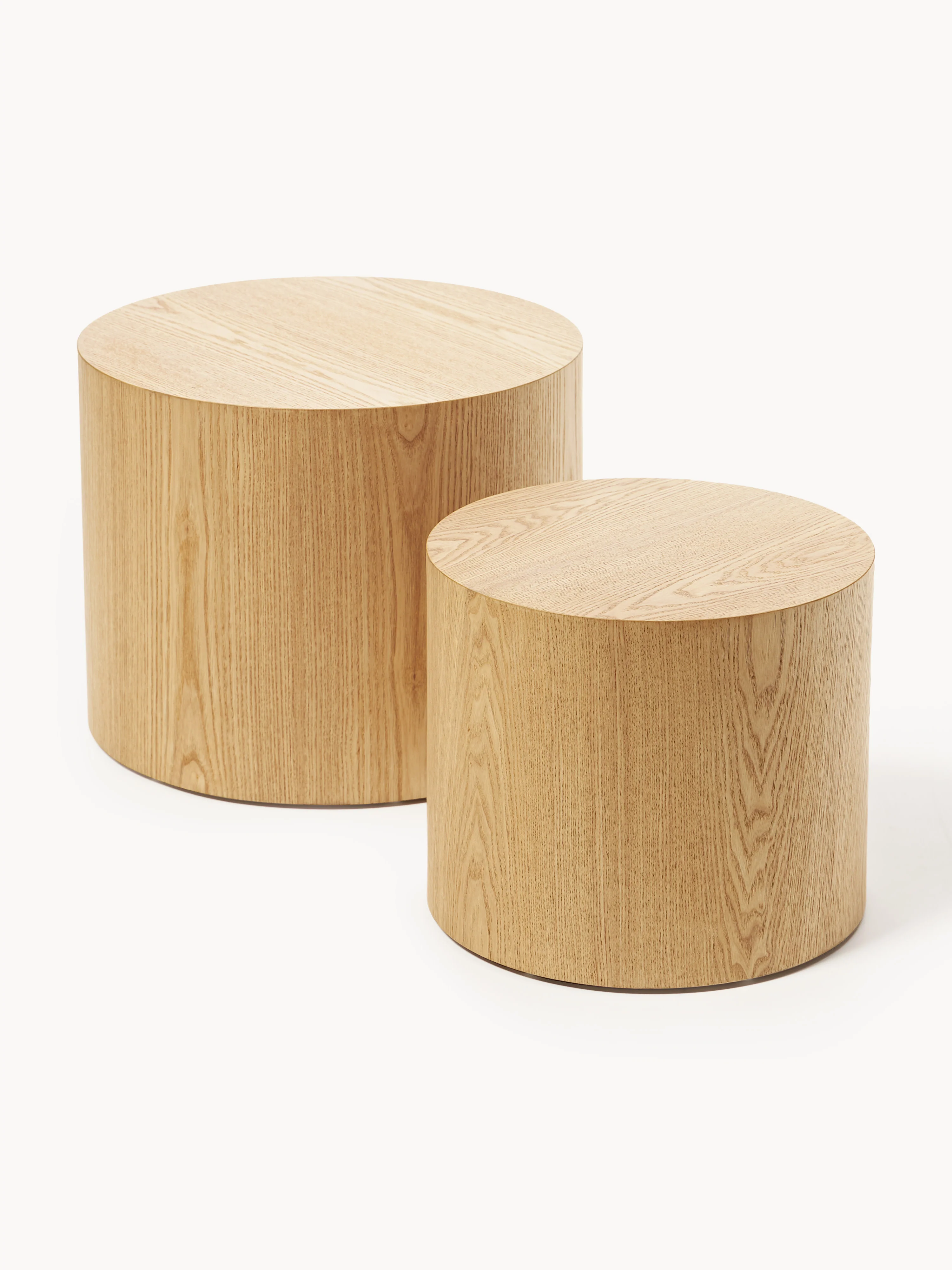 Couchtische Dan aus Holz, 2er-Set