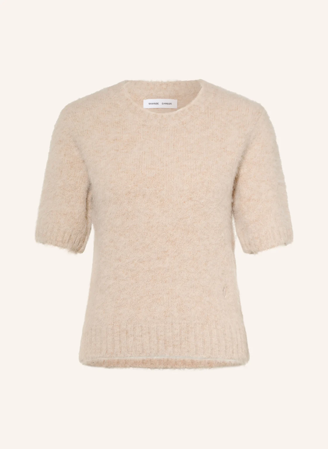 SAMSØE  SAMSØE Strickshirt SAJEANNE mit Alpaka