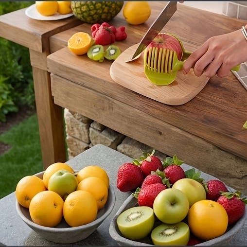 NNETM Multi-Function Vegetable and Egg Slicer Tool
