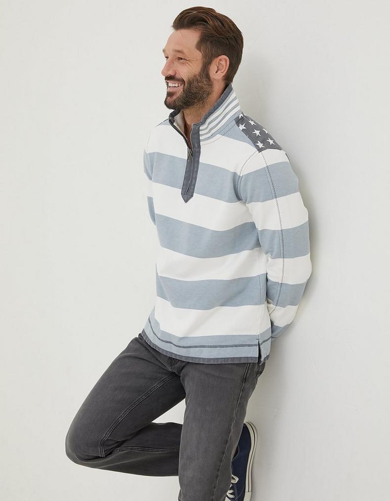 USA Block Stripe Airlie Sweat
