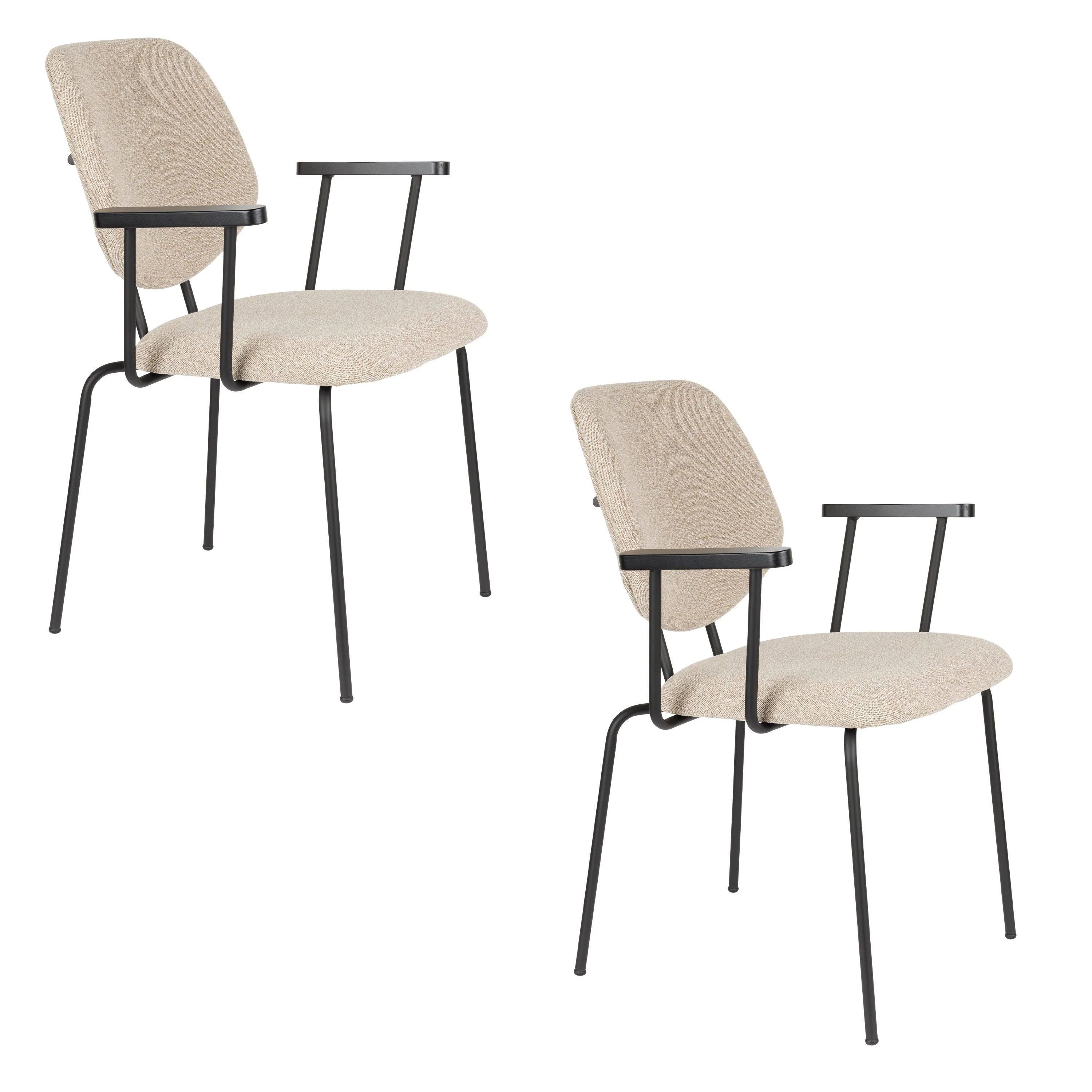 Eetkamerstoel Lakaya set van 2