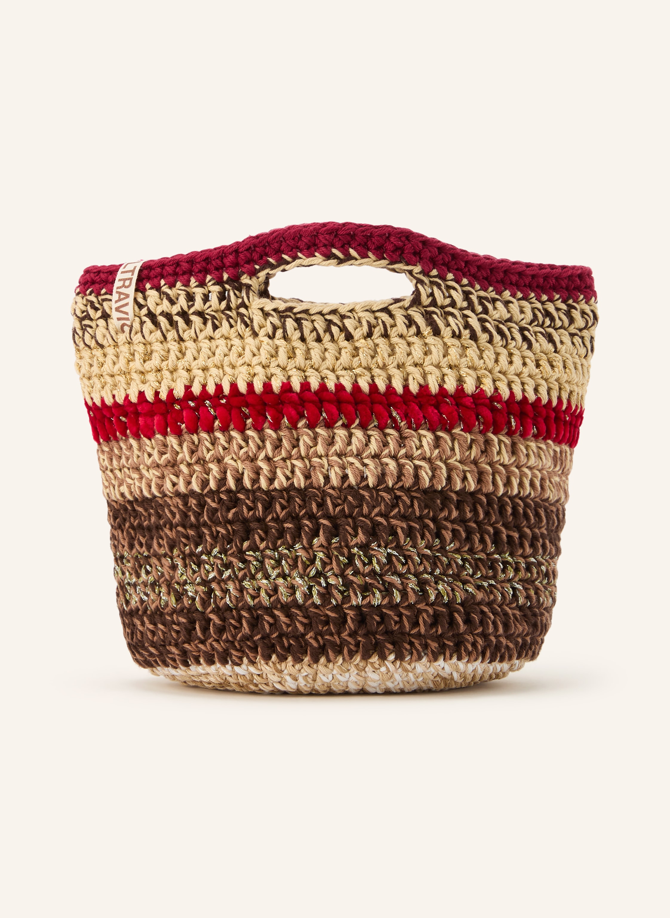 ULTRAVIOLHAT Handtasche RVIERA mit Glitzergarn