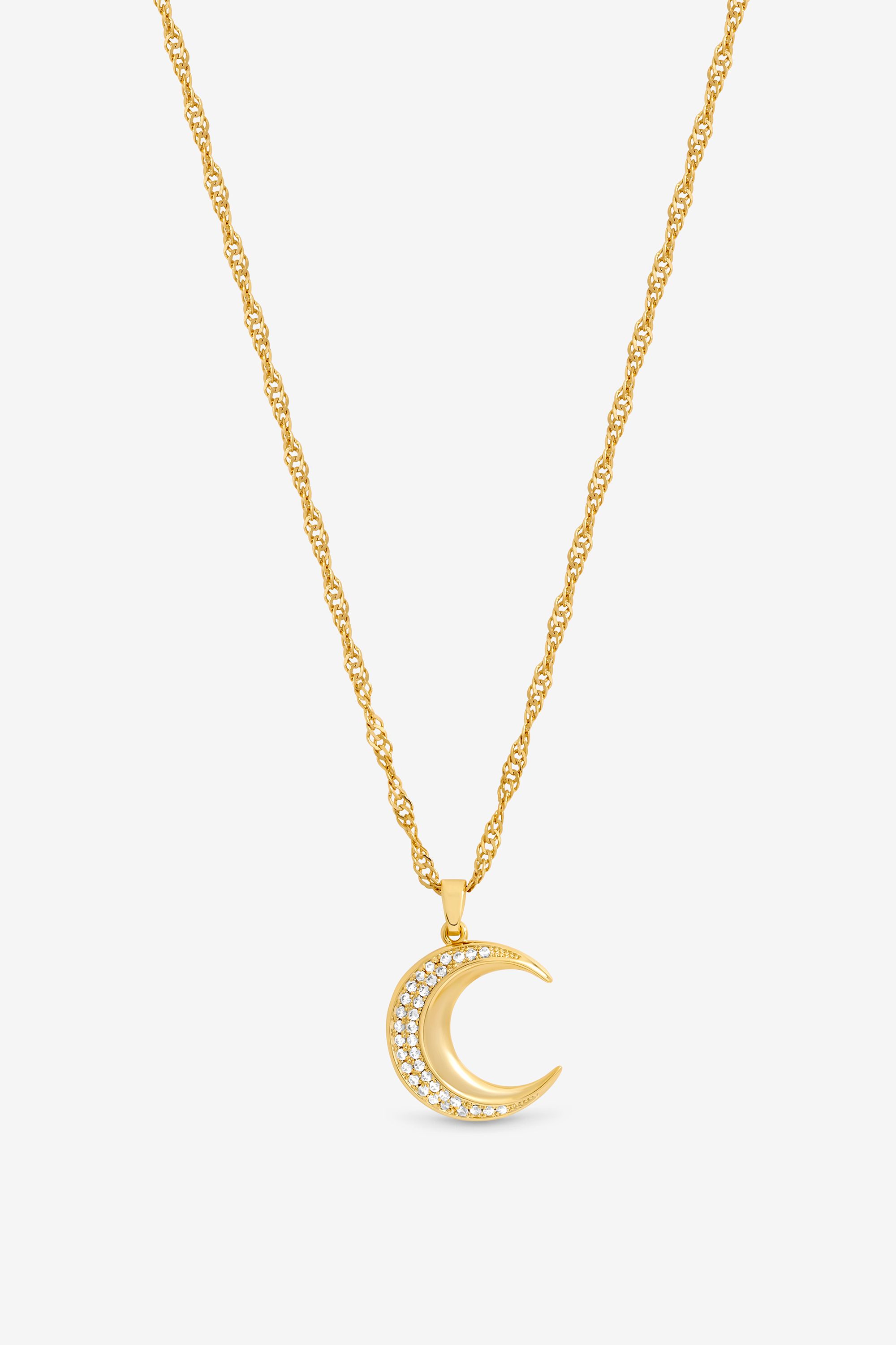 Jon Richard 18K Gold Plated Celestial Pendant - Gift Box