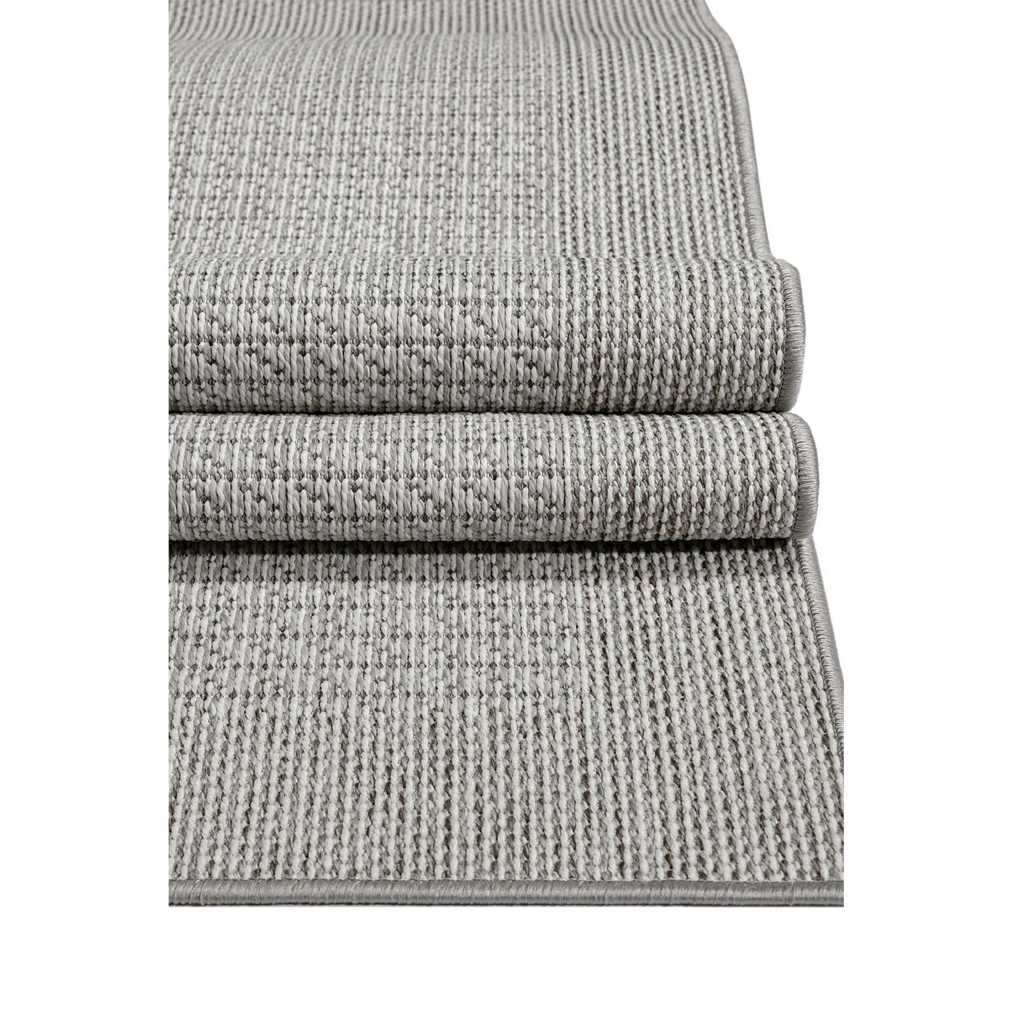 Tapis écru et gris – style minimaliste