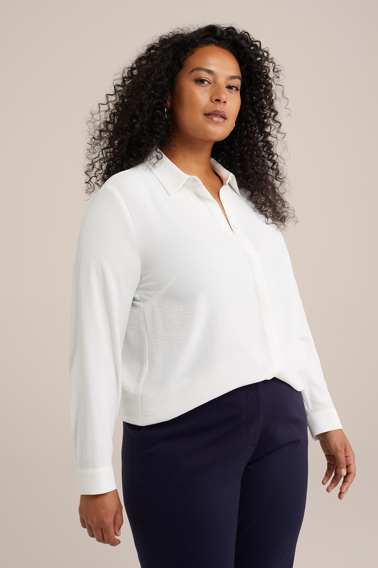 Dames regular fit blouse - Curve