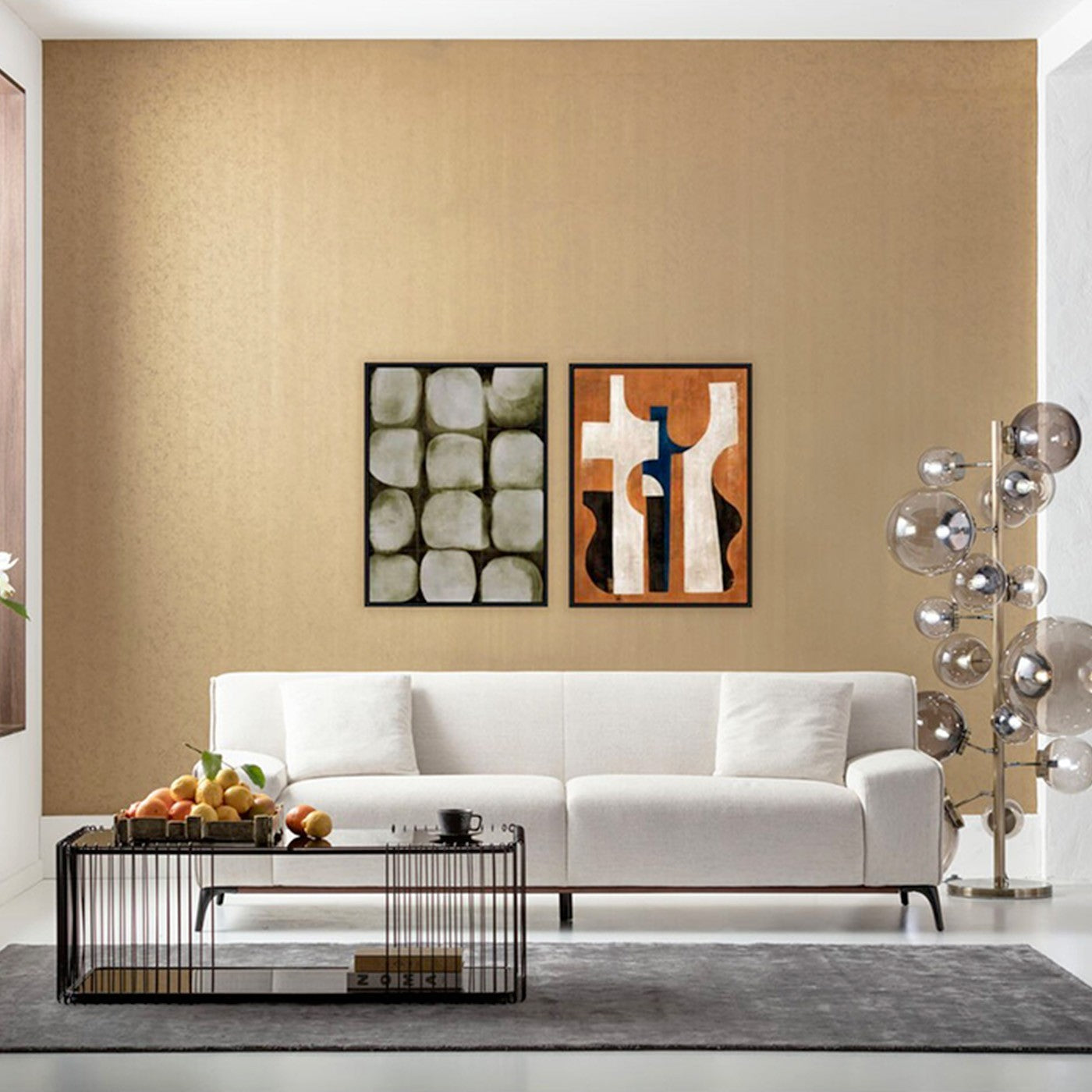 Schilderij Pinceau Shape 55x75cm Kare Design