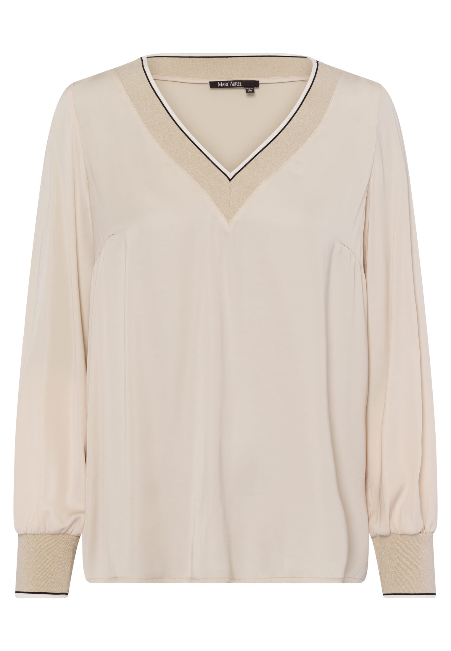 Bluse aus edlem Satin