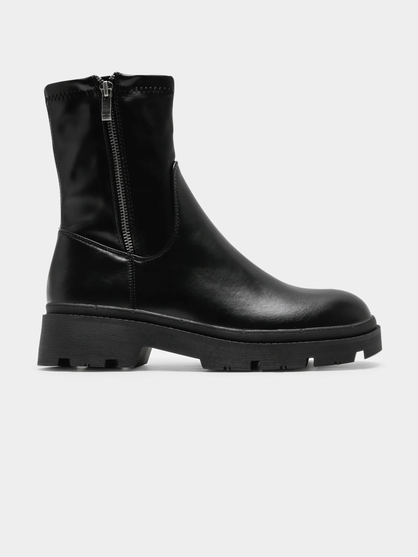Womens Terry Stretch Sock-Boots