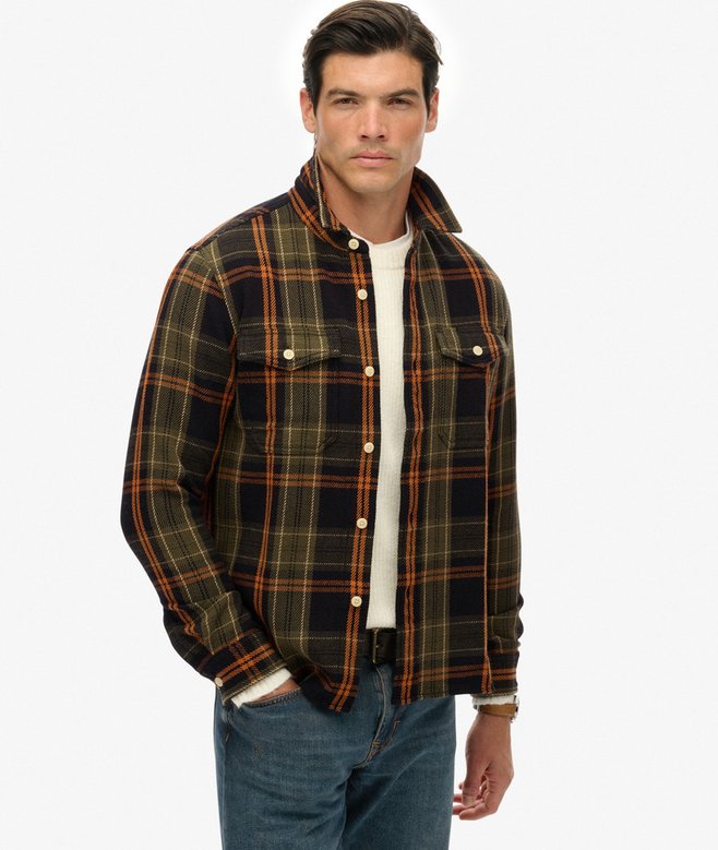 The Merchant Store - Heavy Checked Shirt
