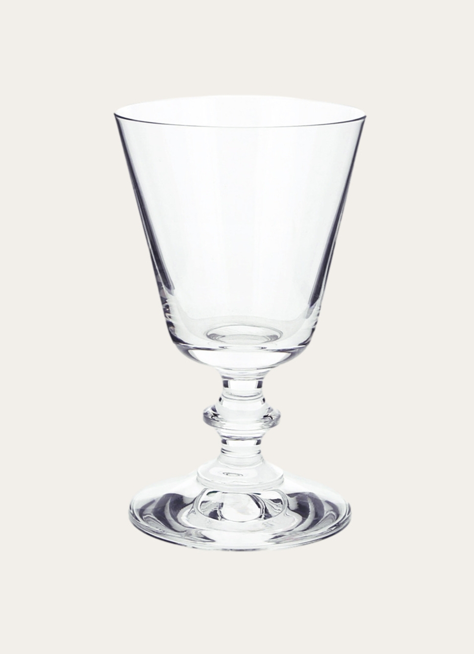 VERRE à VIN EN CRISTALLIN TRANSPARENT