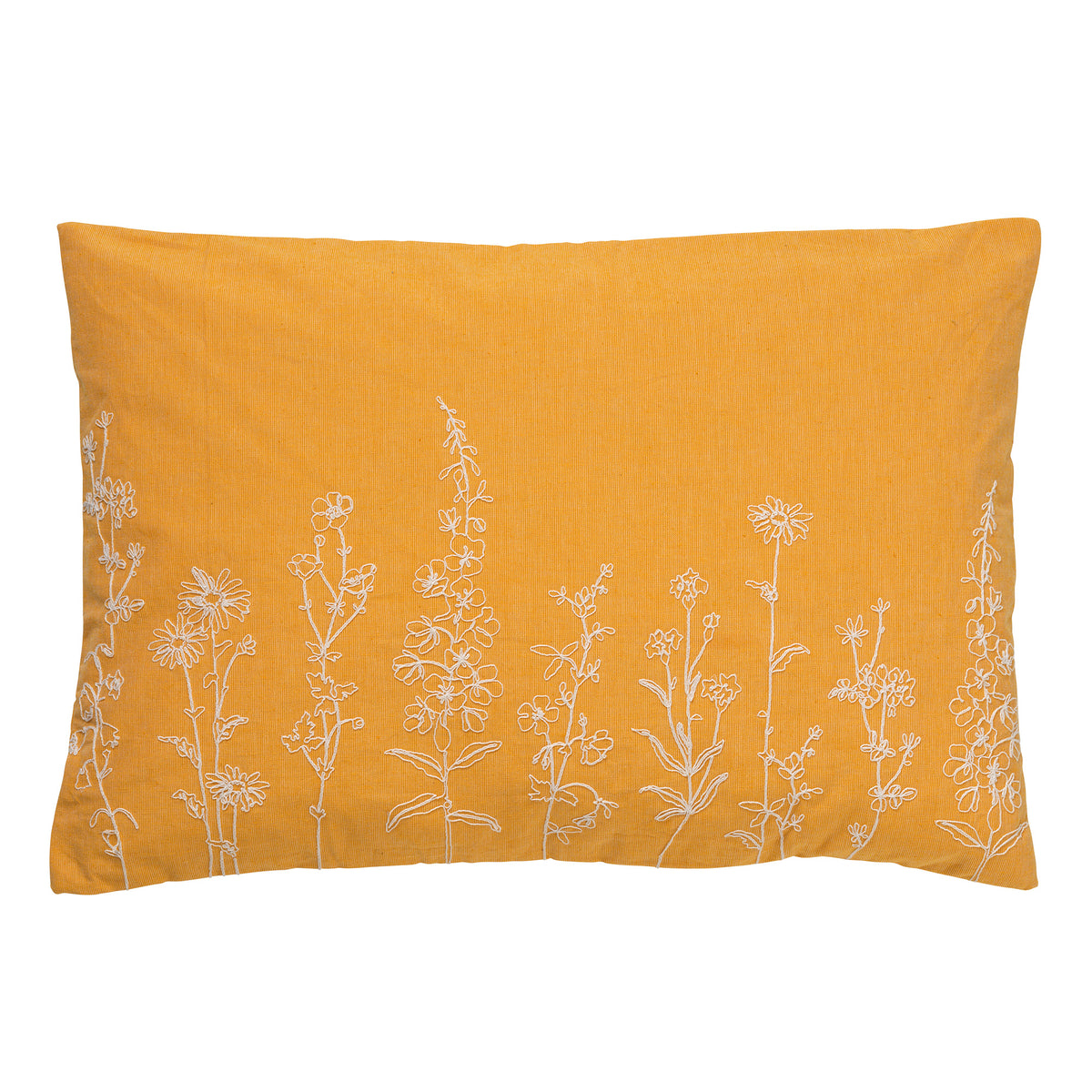 MADELIN - kussenhoes 40x60 cm - 100% katoen - Golden Glow - geel