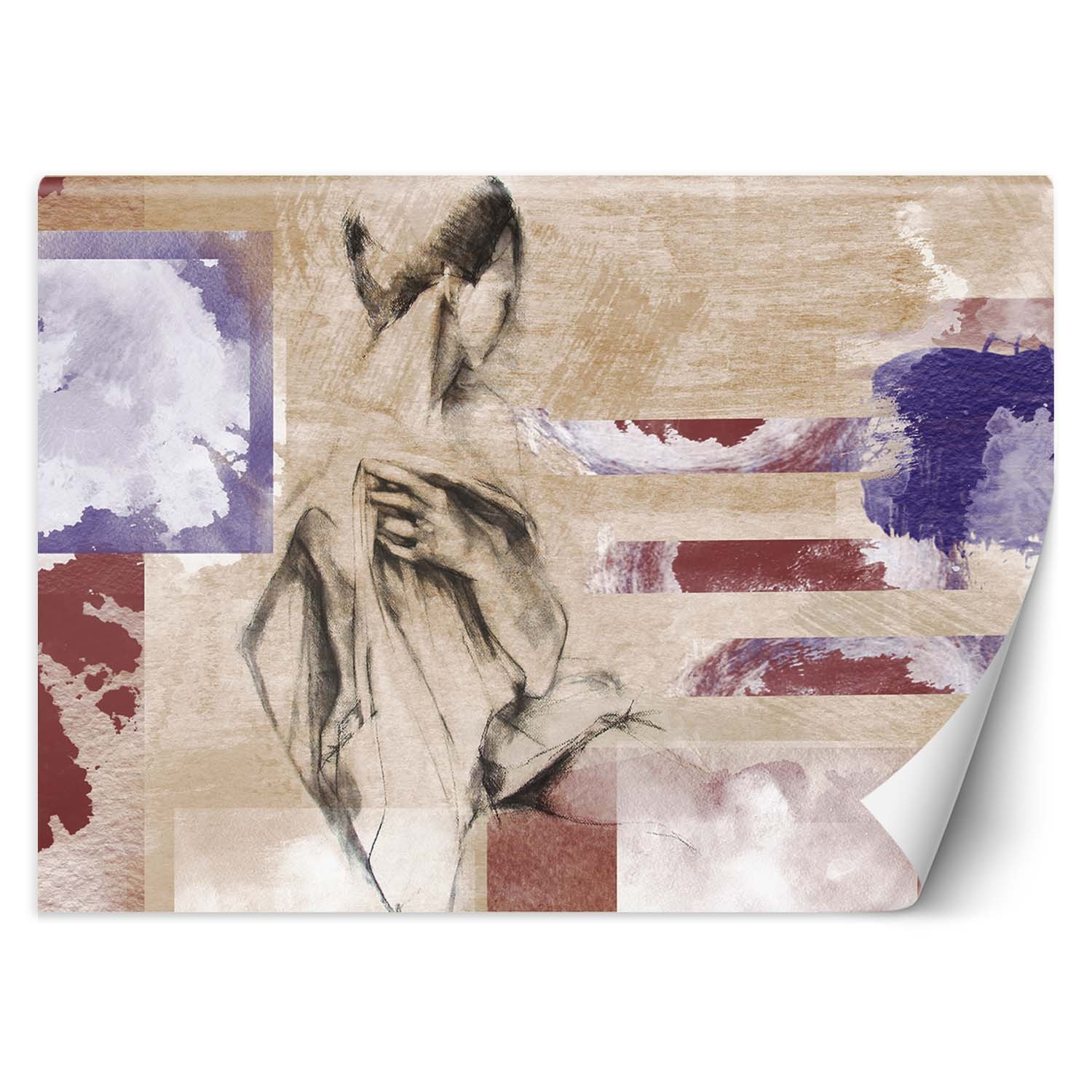 Feeby Fototapeta, Kobieta abstrakcja boho 150x105