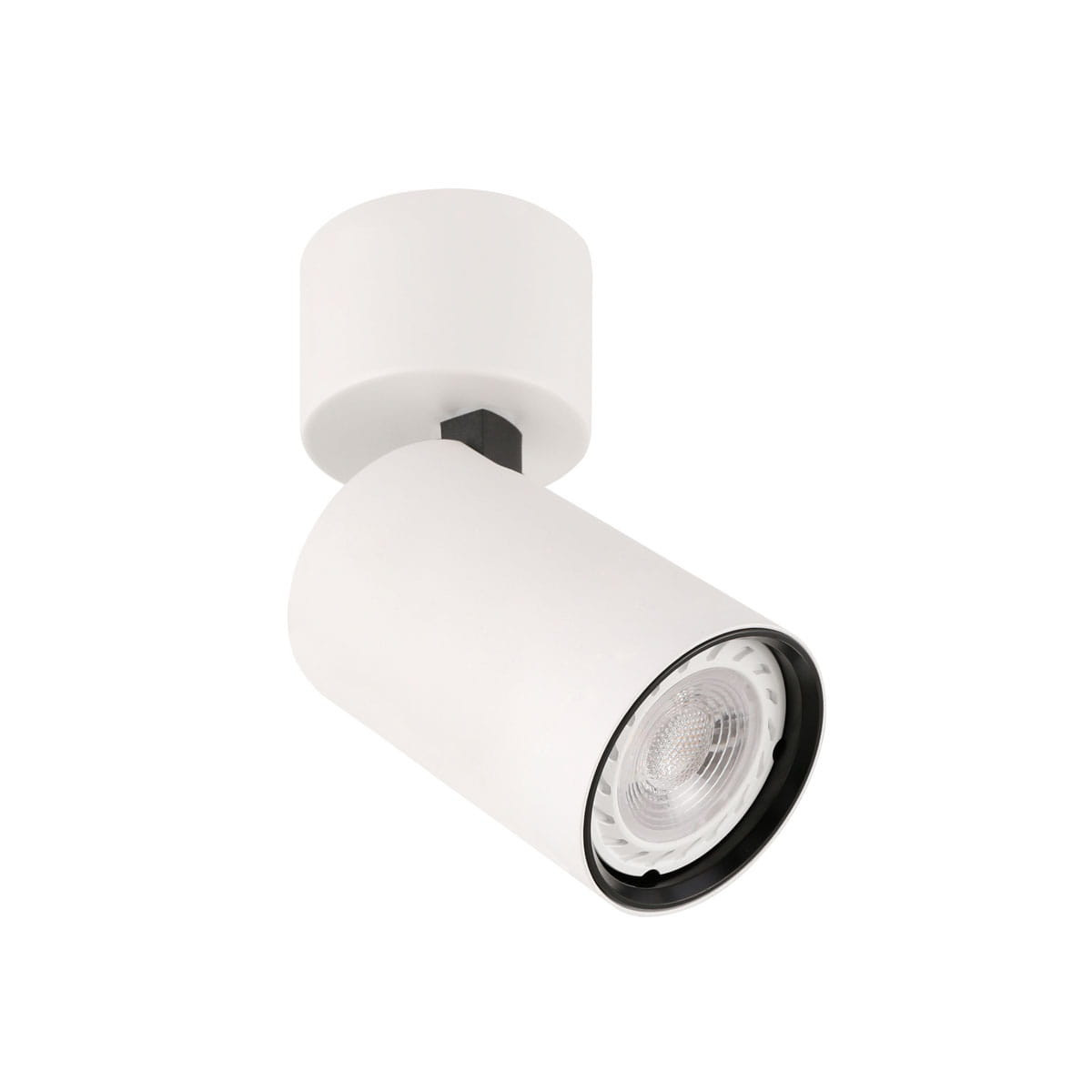 Spot ruchomy biało-czarny LACONI 1xGU10x35W wym:13x6,5x6,5cm IP20 Italux