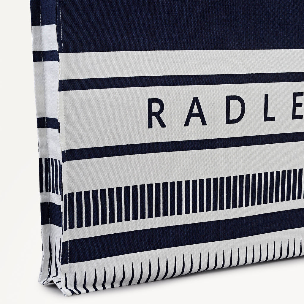Radley Stripe - Extra Large Open Top Tote