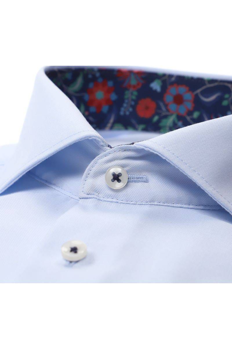 ETERNA Modern Fit Hemd himmelblau, Einfarbig