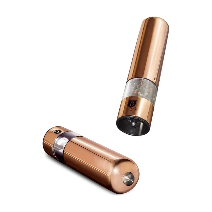 Salz- und Pfeffermühle elektrisch 2er-Set Rose Gold Edition