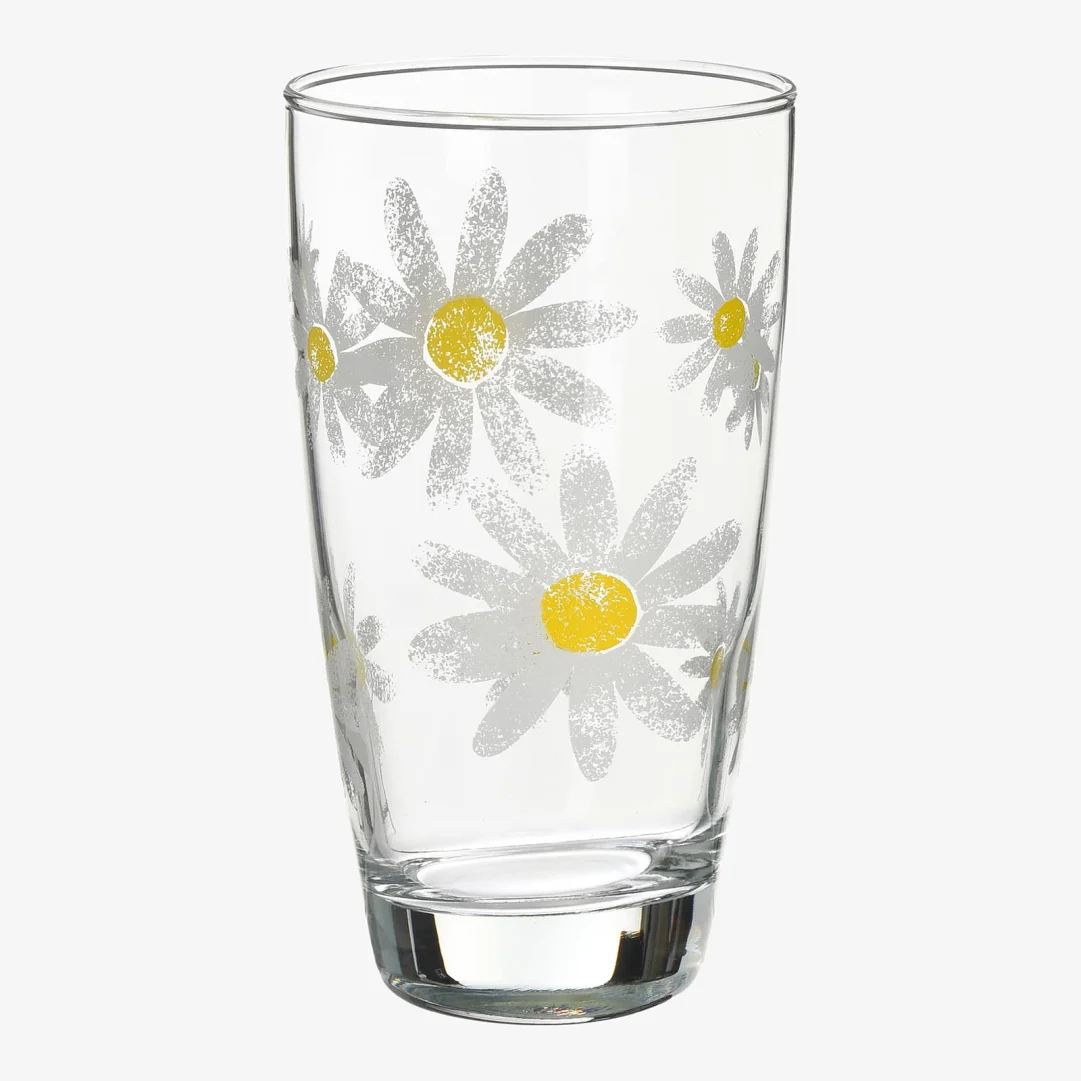 Wasserglas Daisy Klar, ⌀ 7.5 cm, H 135 mm