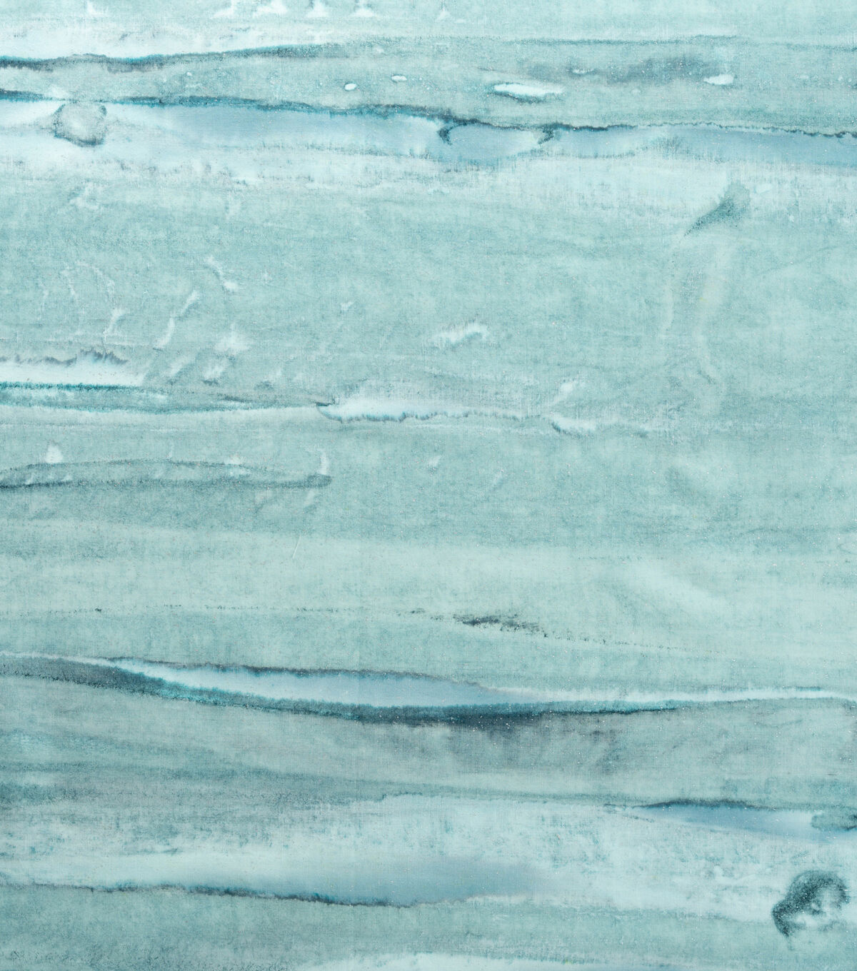 Blue Textured Tonal Batik Metallic Cotton Fabric