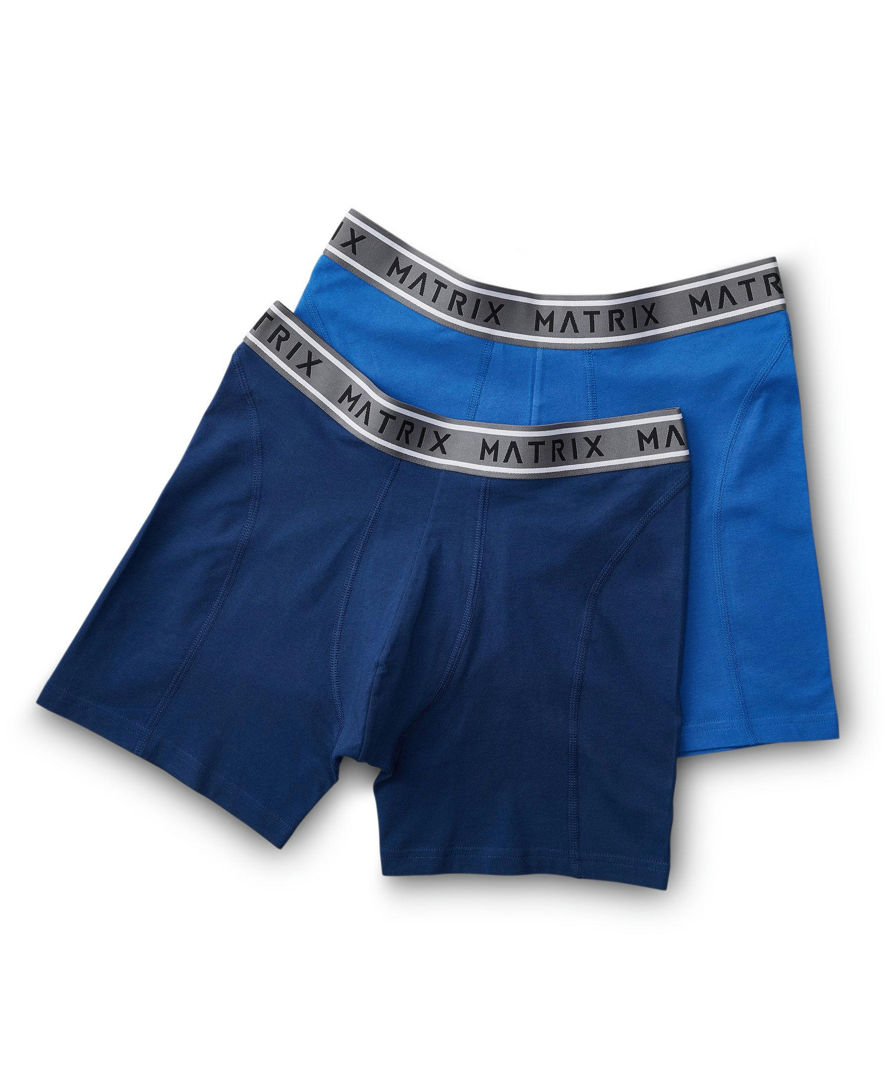 Matrix Men's 2 Pack Cotton Stretch Boxer Briefs Underwear