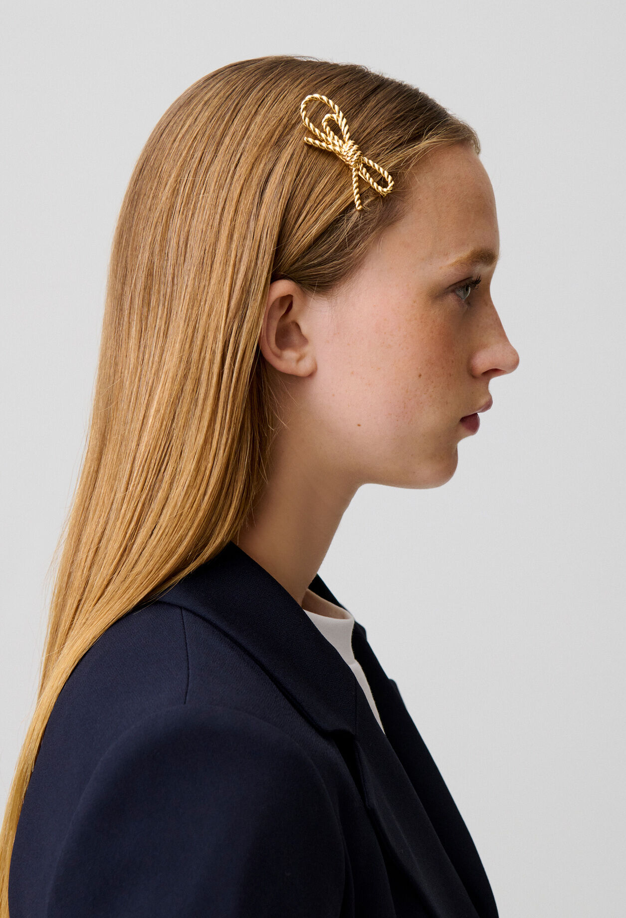 Barrette n&oelig;ud torsadé