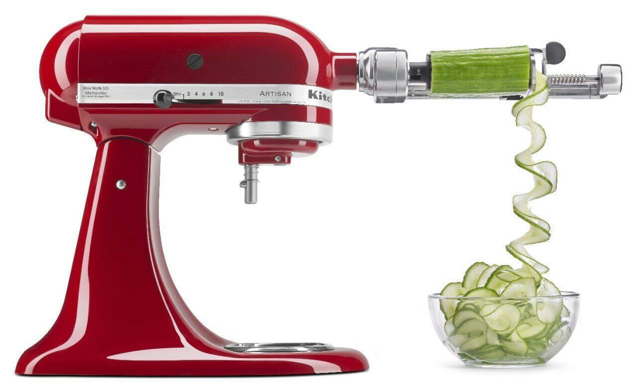 KitchenAid® 7 Blade Spiralizer Plus Stand Mixer Attachment w/ Peel, Core & Slice