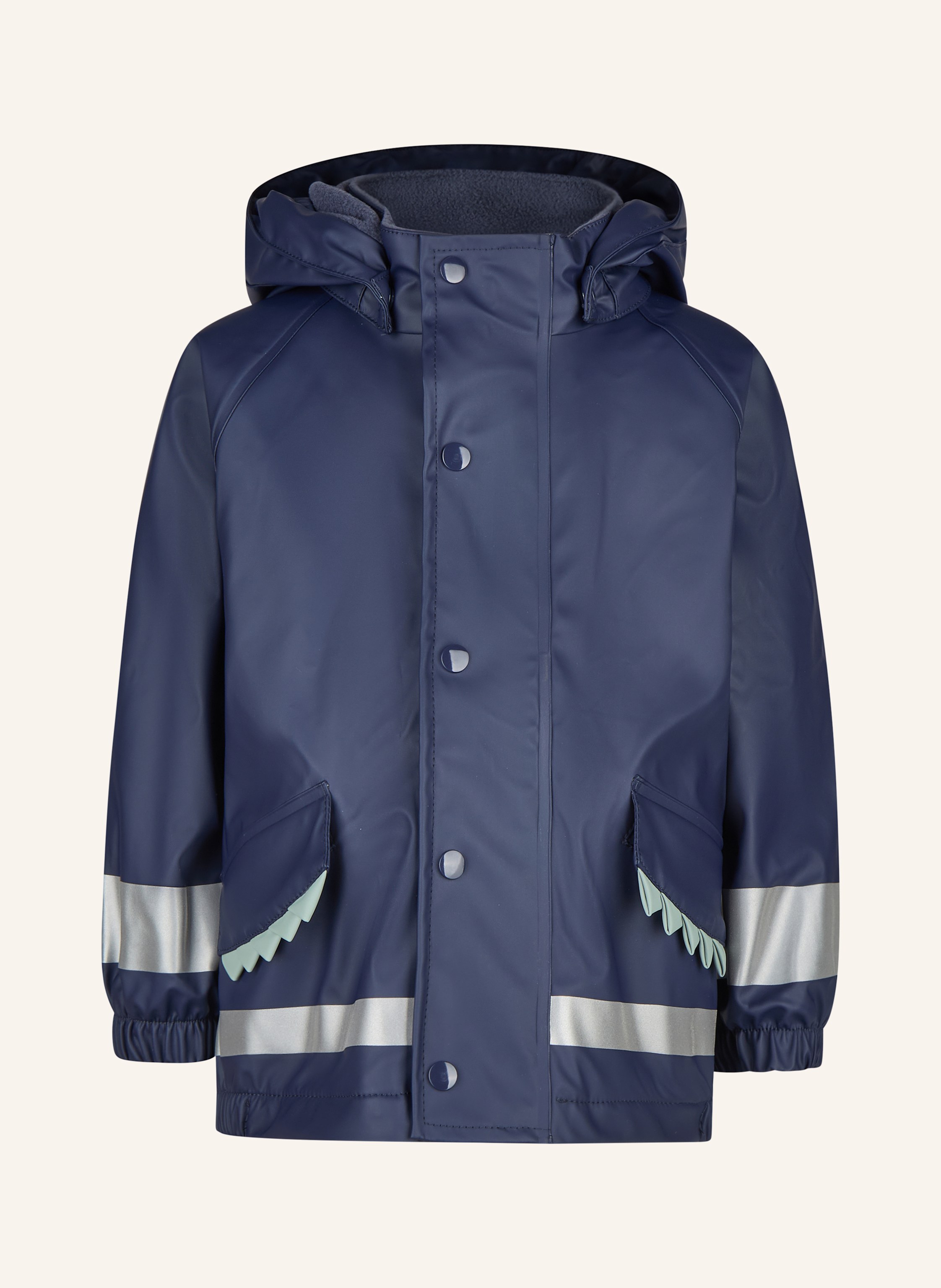 Sterntaler Regenjacke gefüttert Zacken