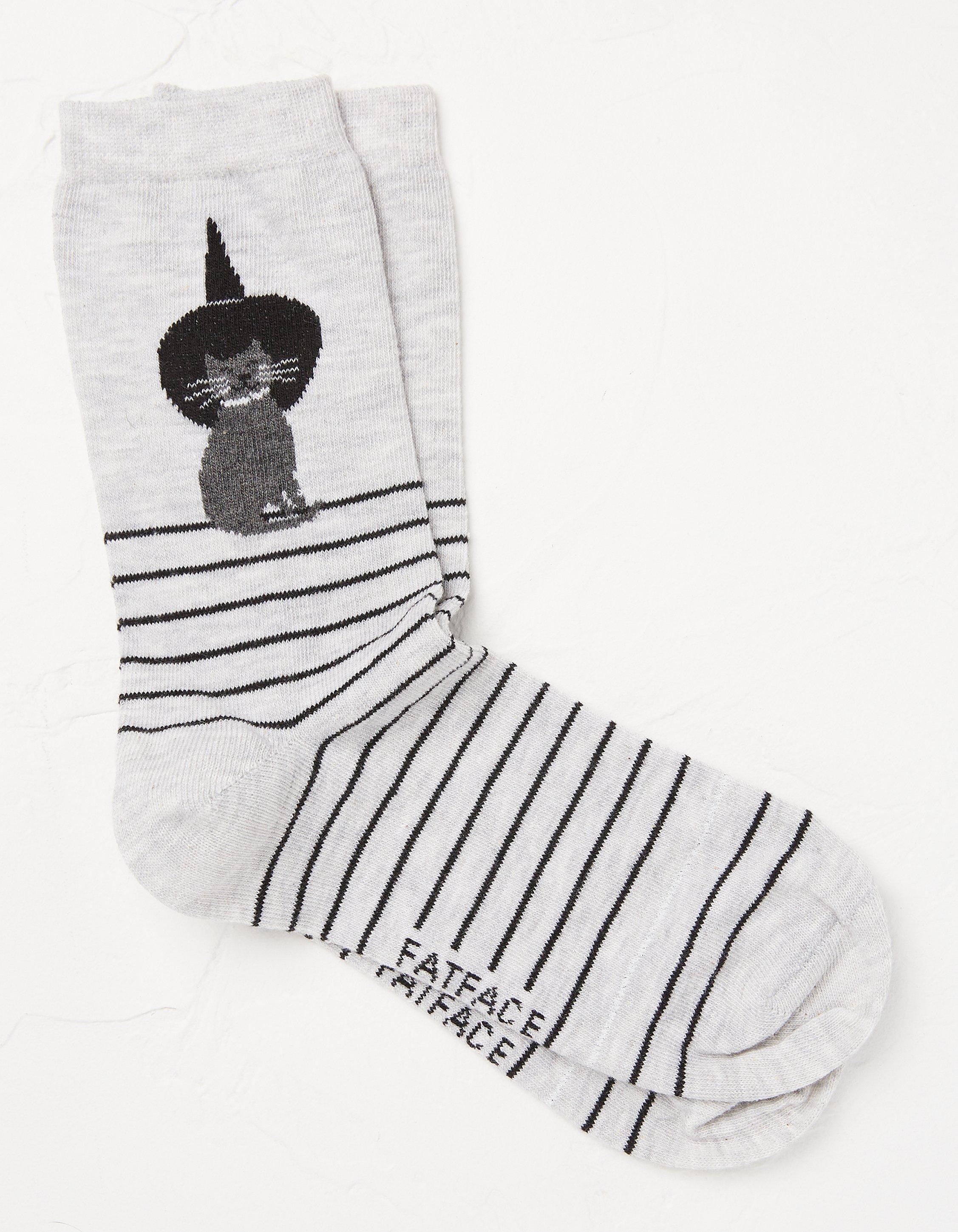 Halloween Cat Socks