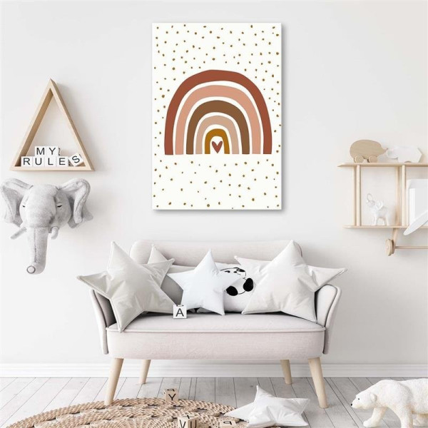 Feeby Obraz na płótnie Różowa tęcza 40x60