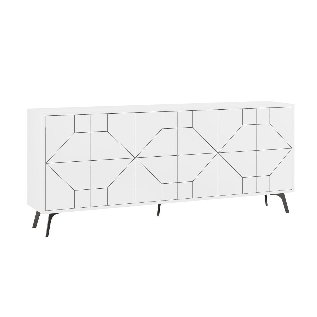 Calicosy - DUNE Buffet met 6 versierde - H77,4 cm