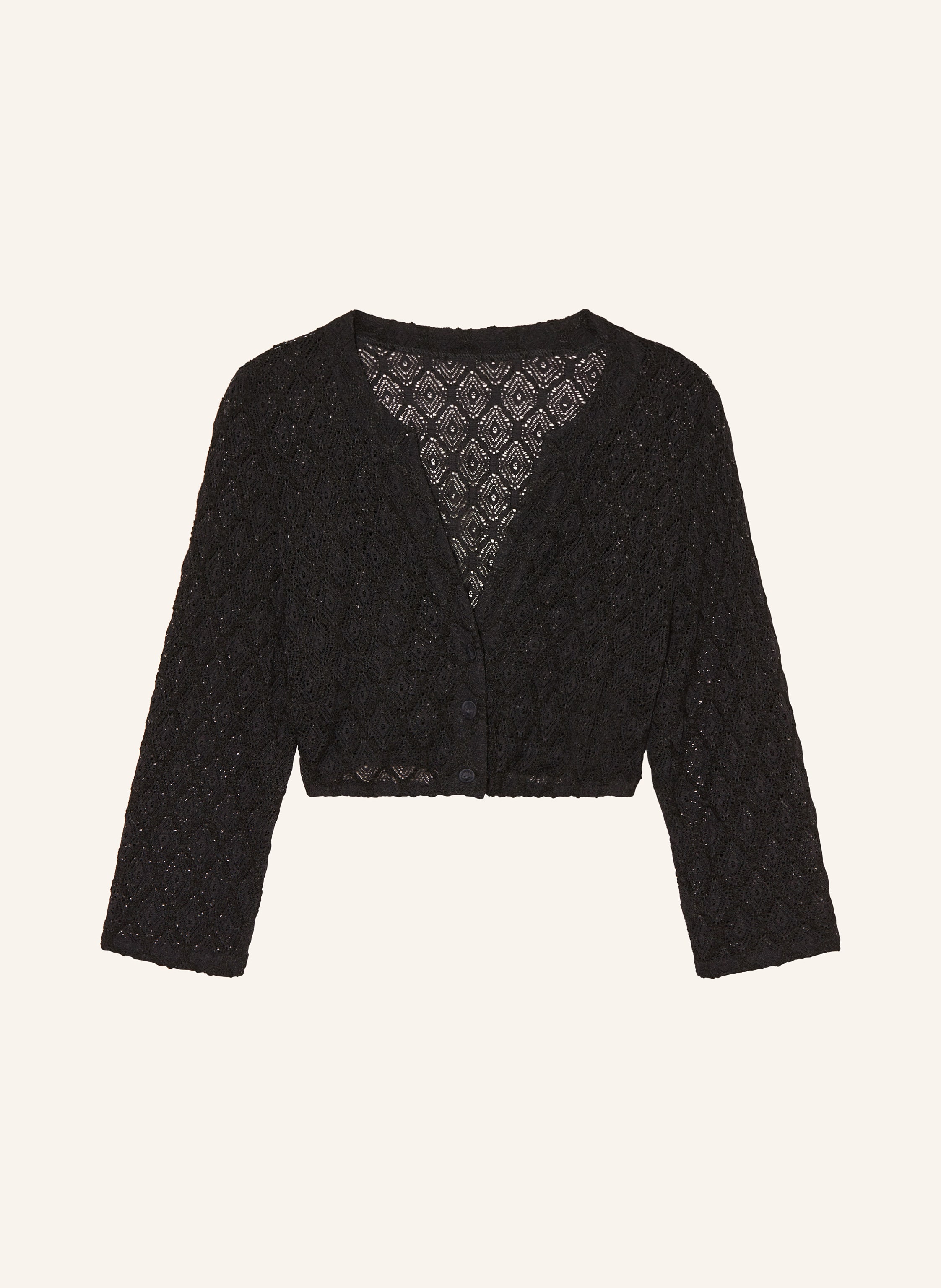WALDORFF Dirndlbluse aus Spitze mit 3/4-Arm