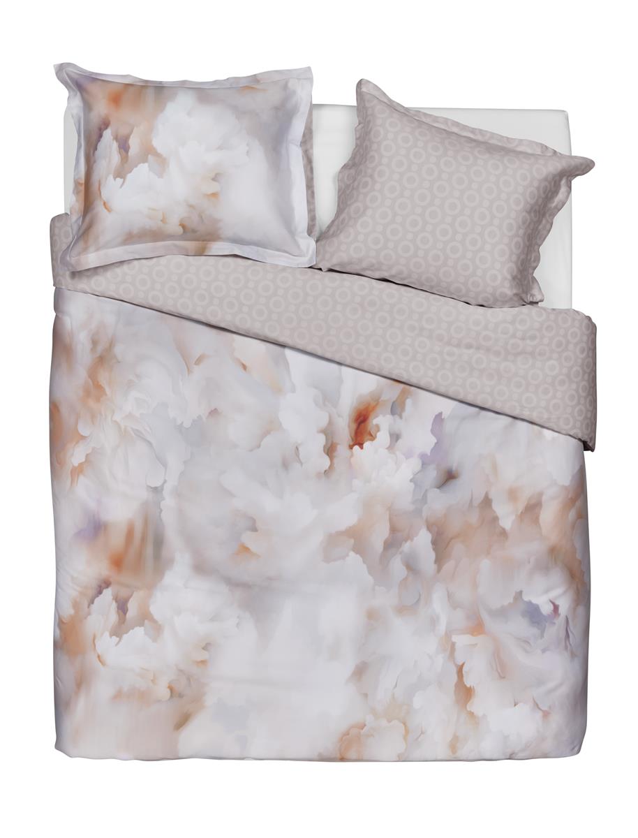 MOOOI dekbedovertrek Silk Bombis - 260x200/220 cm - pearl