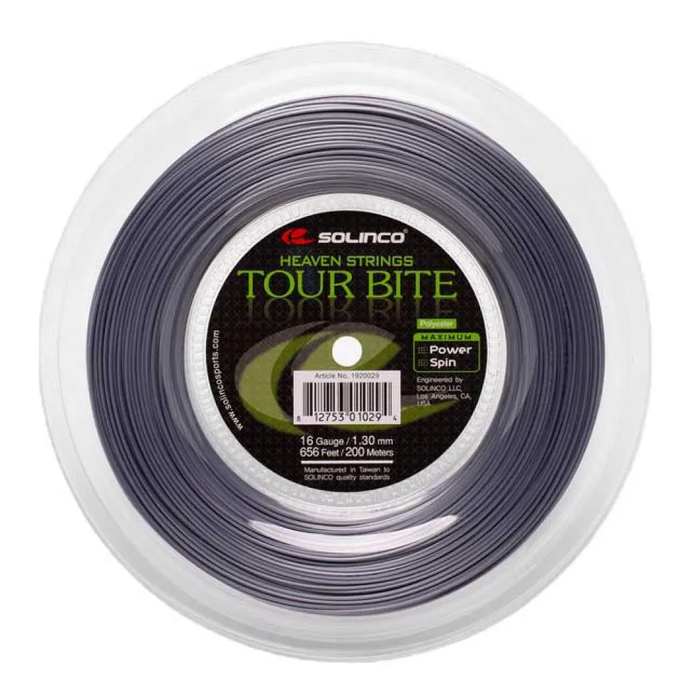 Solinco Tour bite 16l 200 m tennis reel string