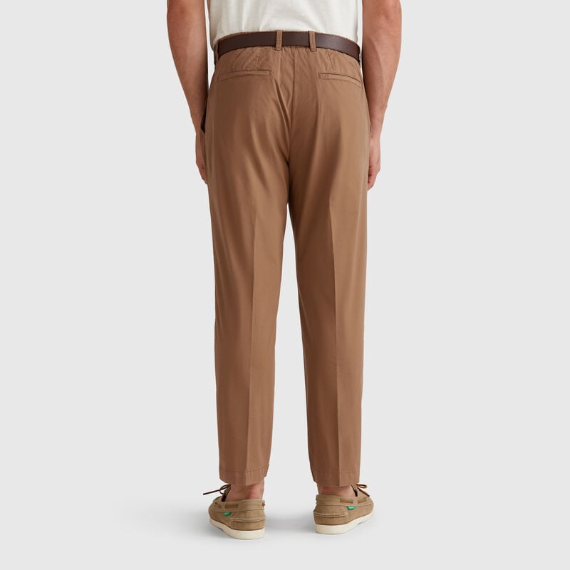 Denim trousers in lightweight cotton