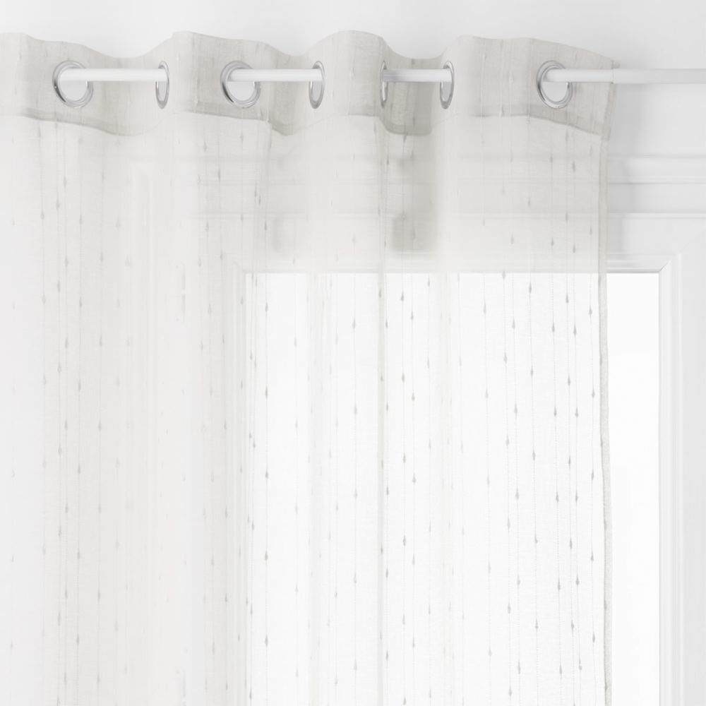 Cortina organza linho 140x240cm