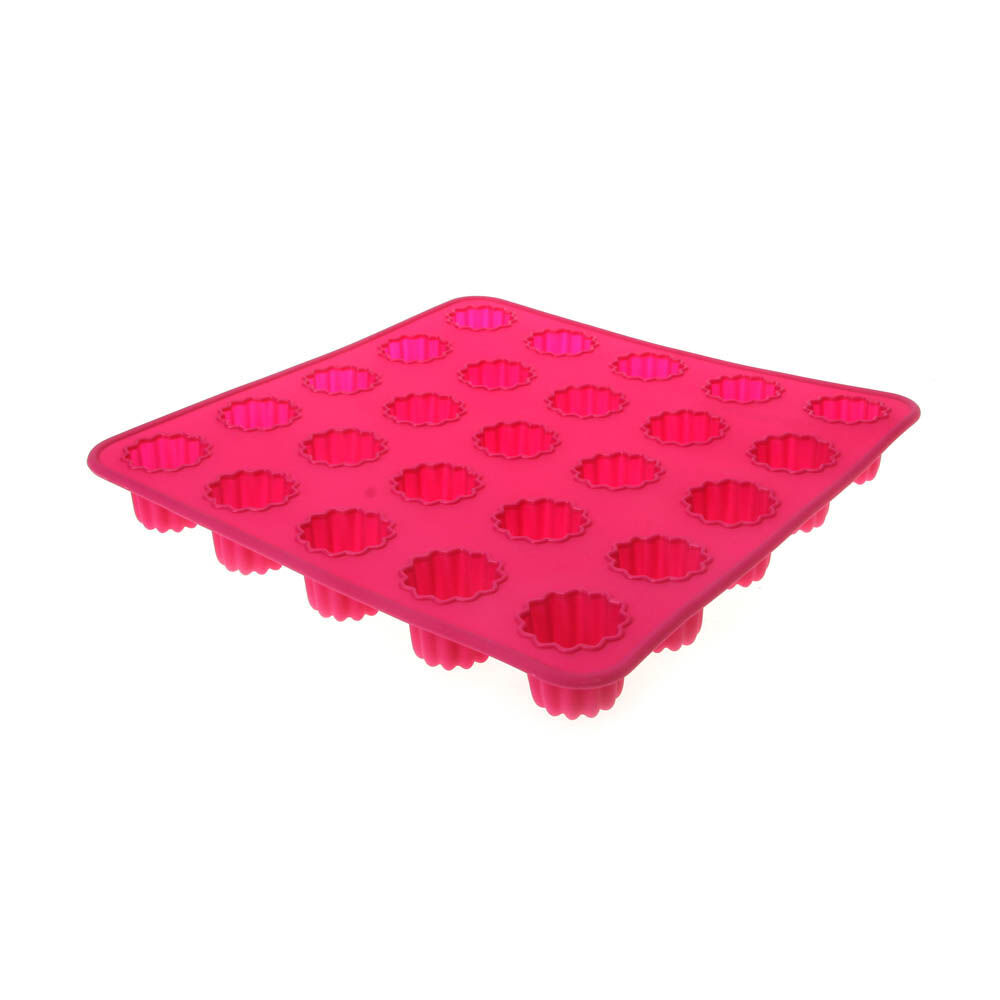 Moule silicone rose 25 mini cannelés